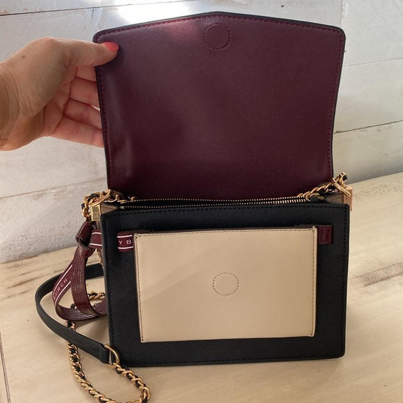 Tory Burch Robinson Color Block Convertible Handbag - Picture 6 of 9